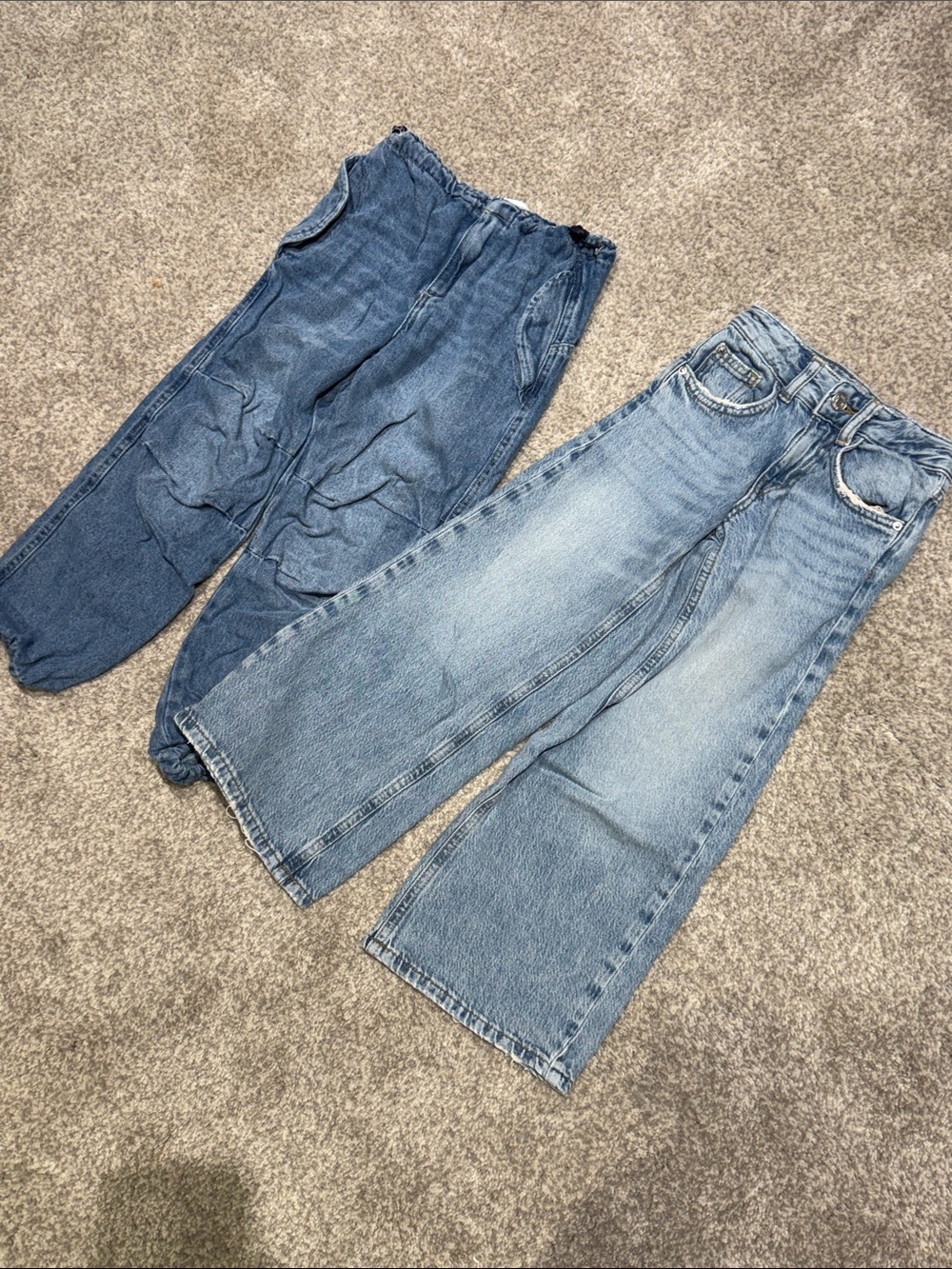 Zara Blue Denim Jeans